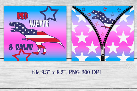 Patriotic tumbler bundle | American patriotic tumbler Sublimation Svetana Studio 