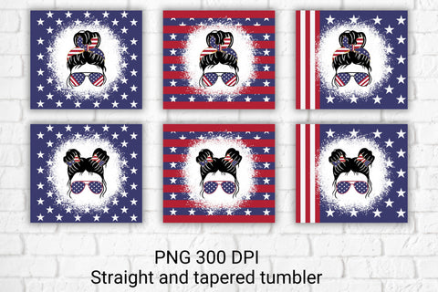 Patriotic tumbler bundle | American patriotic tumbler Sublimation Svetana Studio 