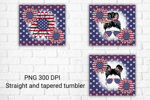 Patriotic tumbler bundle | American patriotic tumbler Sublimation Svetana Studio 