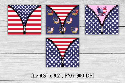 Patriotic tumbler bundle | American patriotic tumbler Sublimation Svetana Studio 