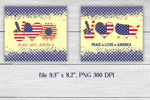 Patriotic tumbler bundle | American patriotic tumbler Sublimation Svetana Studio 