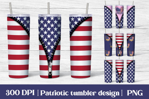 Patriotic tumbler design | 4th of july tumbler sublimation Sublimation Svetana Studio 