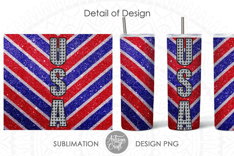 Patriotic tumbler PNG for 20 oz tumbler sublimation SVG Artisan Craft SVG 