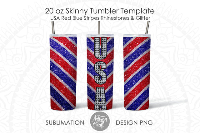 Patriotic tumbler PNG for 20 oz tumbler sublimation SVG Artisan Craft SVG 