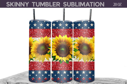 Patriotic Tumbler Wrap | 4th of July Tumbler Sublimation WatercolorColorDream 