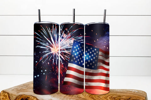 Patriotic tumbler wraps 20 oz, tumbler tamplate. 4th of July Sublimation Angelina Semenova 