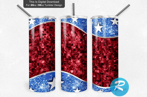 Patriotic USA 20 oz / 30 oz Tumbler PNG Sublimation Regulrcrative 