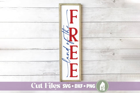 Patriotic Vertical Porch Sign SVG Bundle SVG LilleJuniper 