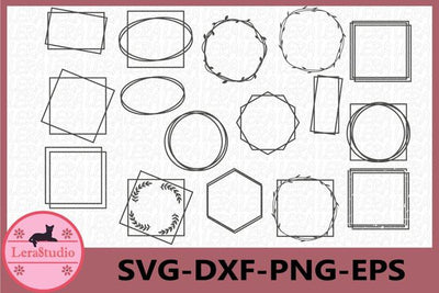 Pattern Frames Svg SVG Lerastudio 