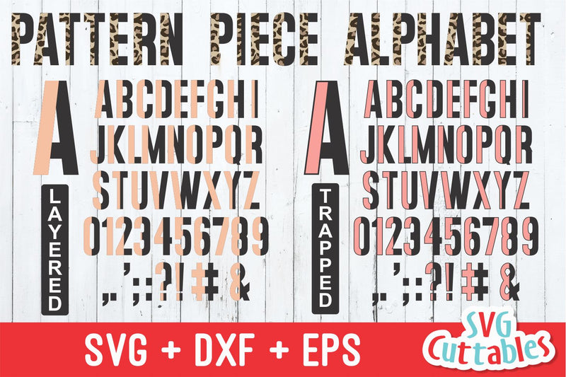 Pattern Letters Svg Pattern Piece svg Alphabet - svg - eps - dxf - Pattern Alphabet ...