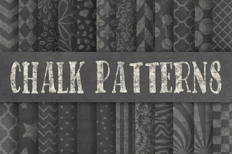 Patterned Chalk Textures Digital Paper Sublimation Old Market 