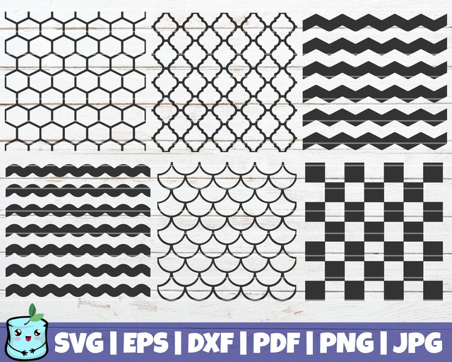 Patterns Bundle SVG MintyMarshmallows 