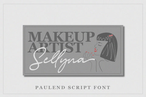 Paulend A Handwritten Script Font Font Balevgraph Studio 