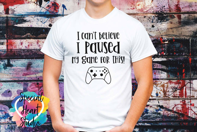 Paused My Game SVG Special Heart Studio 