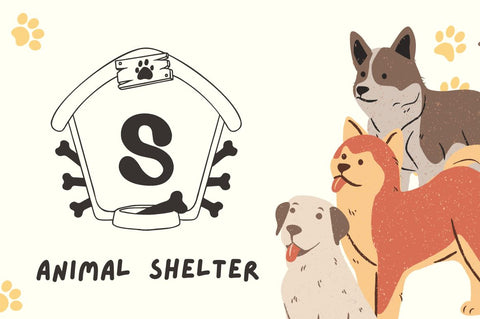 Paw House Monogram Font Attype studio 