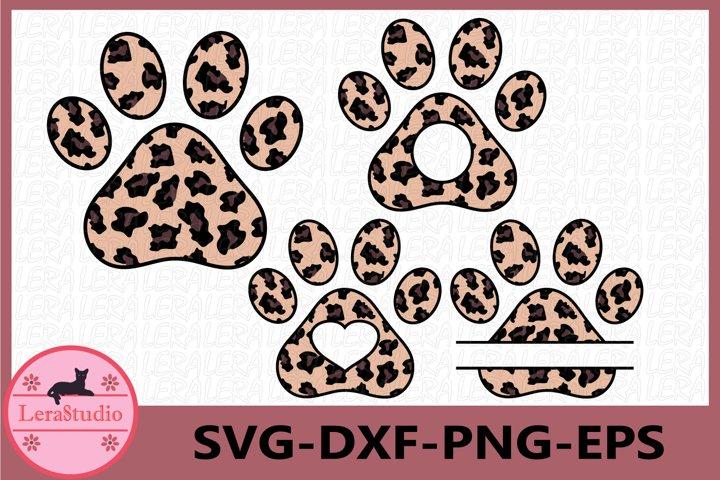 Paw Leopard Svg SVG Lerastudio 