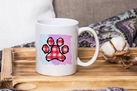 Paw Print Love PNG Sublimation SVG futivesvg 