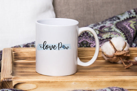 Paw Print Love PNG Sublimation SVG futivesvg 