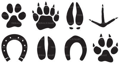 Paw Print SVG TribaliumArtSF 