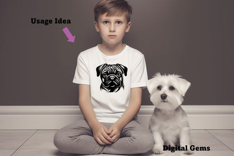 Pawfect Canine SVG Collection: Playful and Versatile Dogs 1 SVG Digital Gems 