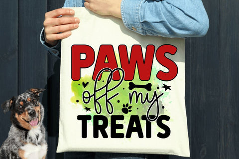 Paws off my treats Sublimation PNG, Dog Sublimation Design Sublimation Regulrcrative 