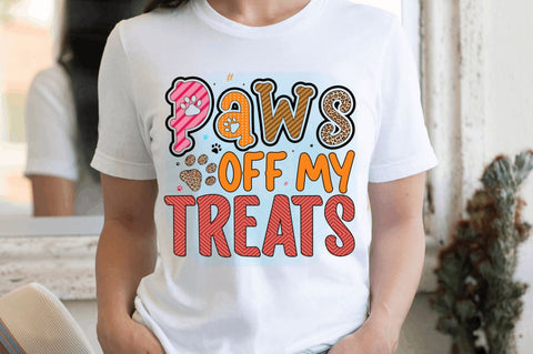 Paws off my treats Sublimation PNG Sublimation Regulrcrative 