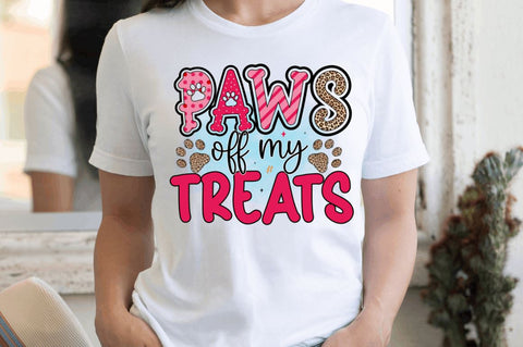 Paws off my treats Sublimation PNG Sublimation Regulrcrative 