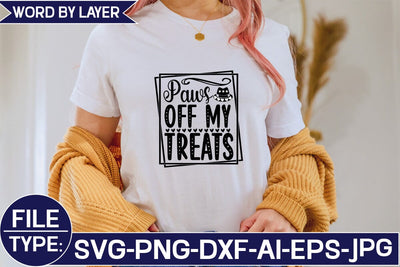 Paws off My Treats SVG Cut File SVG Studio Innate 
