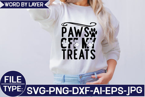 Paws off My Treats SVG Cut File SVG Studio Innate 