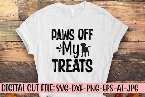 Paws Off My Treats SVG Cut File SVG Syaman 
