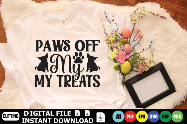 Paws Off My Treats SVG Shahin alam 
