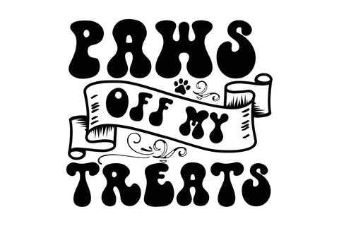 Paws Off My Treats Svg SVG Rupkotha 
