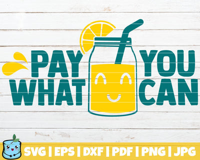 Pay What You Can SVG MintyMarshmallows 