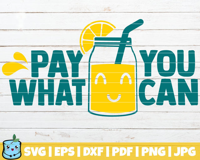 Pay What You Can SVG MintyMarshmallows 