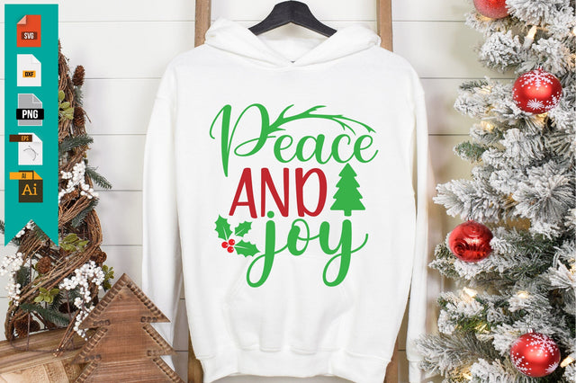 Peace and Joy SVG Craftlabsvg24 