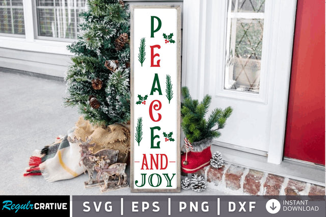 Peace and joy SVG Design SVG Regulrcrative 