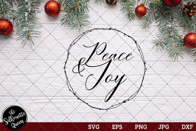 Peace And Joy SVG Loveleen Kaur 