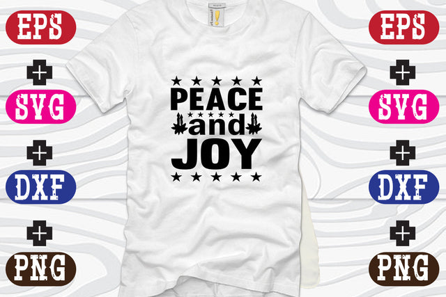 Peace and joy SVG Nurstore 
