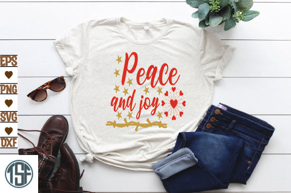 Peace and joy SVG thesvgfactory 