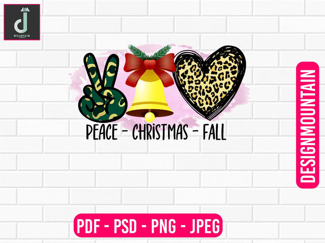 Peace Christmas Fall sublimation design, Christmas Bundle Png, Merry Christmas Png, Christmas Png Sublimation Alihossainbd 