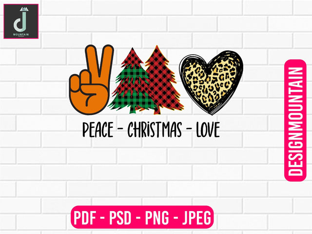 Peace Christmas love sublimation, Christmas Bundle Png, Merry Christmas Png, Christmas Png Sublimation Alihossainbd 