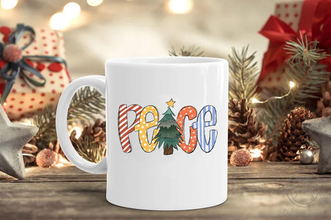 Peace Christmas Sublimation Sublimation LAM HOANG THUY 