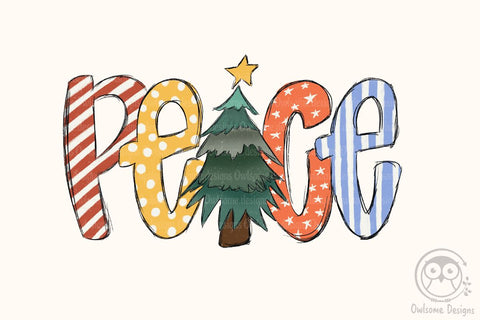 Peace Christmas Sublimation Sublimation LAM HOANG THUY 