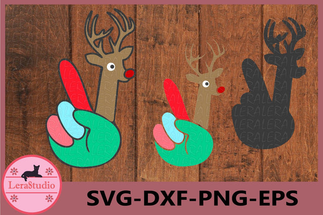Peace Deer Svg SVG Lerastudio 