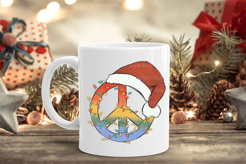 Peace Hippie Christmas Sublimation Sublimation LAM HOANG THUY 