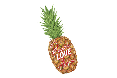 peace love aloha Sublimation Rupkotha 