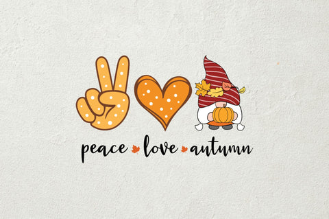 Peace love autumn SVG SVG Regulrcrative 