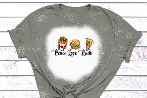 Peace Love Bake Sublimation Sublimation Rupkotha 