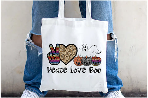 Peace Love Boo Sublimation Sublimation Jagonath Roy 