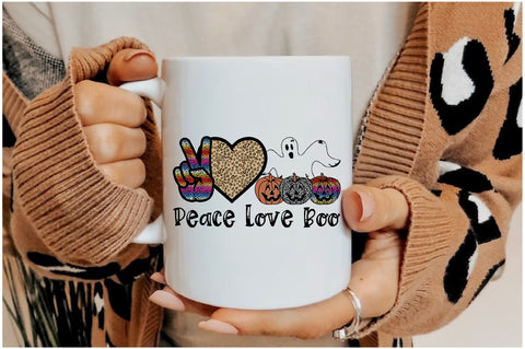 Peace Love Boo Sublimation Sublimation Jagonath Roy 